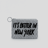 Shop Tiana New York Tiana Designs Hand Beaded Its Better in New York Coin Purse Purse for women – premium loungewear and festival fashion at Spoiled Brat
