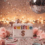 Shop Tiana New York Tiana Designs Hand Beaded SWIFTIE Coin Purse Purse for women – premium loungewear and festival fashion at Spoiled Brat