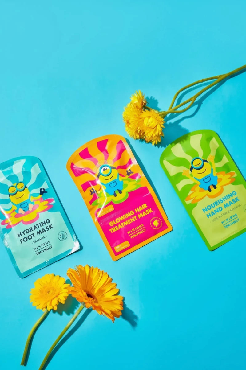 Shop Tony Moly Tony Moly x Minions Glowing Hair Treatment Mask Beauty Product for women – premium loungewear and festival fashion at Spoiled Brat