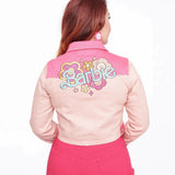Shop Unique Vintage Barbie X Unique Vintage Pink Barbie Denim Western Jacket Denim Jackets for women – premium loungewear and festival fashion at Spoiled Brat
