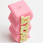 Wavey Casa Fuck It Candle by Wavey Casa – Candles – Pink | Spoiled Brat UK