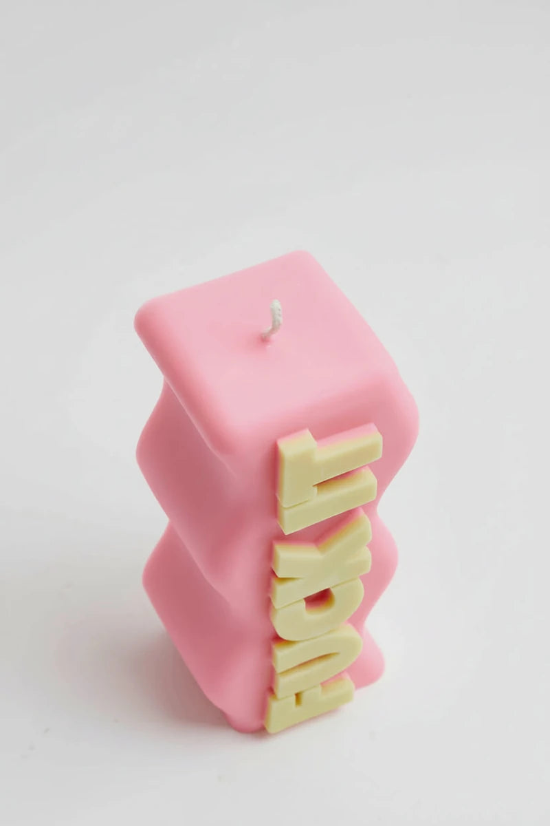 Shop Wavey Casa Wavey Casa Fuck It Candle Candles for women – premium loungewear and festival fashion at Spoiled Brat