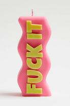 Shop Wavey Casa Wavey Casa Fuck It Candle Candles for women – premium loungewear and festival fashion at Spoiled Brat