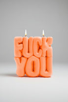 Shop Wavey Casa Wavey Casa FUCK You Orange Puffer Candle Candles for women – premium loungewear and festival fashion at Spoiled Brat