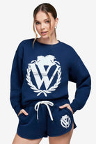 Wildfox 90s Crest Cody Sweatshirt Jumper by Wildfox as seen on celebrities