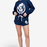 Shop Wildfox Wildfox 90s Crest Cody Sweatshirt Jumper for women – premium loungewear and festival fashion at Spoiled Brat