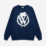 Shop Wildfox Wildfox 90s Crest Cody Sweatshirt Jumper for women – premium loungewear and festival fashion at Spoiled Brat