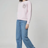 Shop Wildfox Wildfox Christmas Bow Charlie Sweatshirt Hooded Sweatshirt for women – premium loungewear and festival fashion at Spoiled Brat