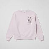 Shop Wildfox Wildfox Christmas Bow Charlie Sweatshirt Hooded Sweatshirt for women – premium loungewear and festival fashion at Spoiled Brat