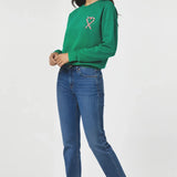 Shop Wildfox Wildfox Christmas Tinis & Tinsel Keely Raglan Sweatshirt Hooded Sweatshirt for women – premium loungewear and festival fashion at Spoiled Brat