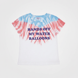 Shop Wildfox Wildfox Hands Off My Water Balloons No9 Tee T-Shirt for women – premium loungewear and festival fashion at Spoiled Brat