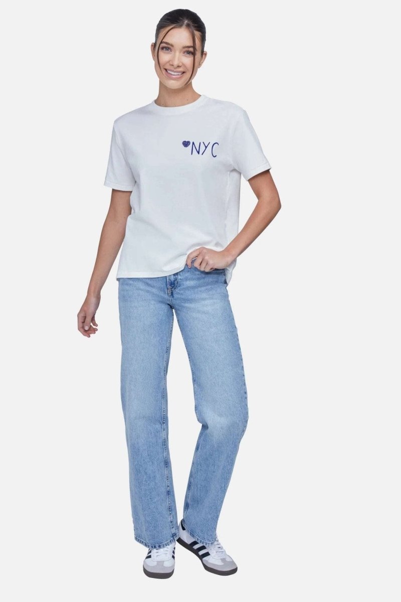 Shop Wildfox Wildfox NYC Ryan Tee T-Shirt for women – premium loungewear and festival fashion at Spoiled Brat