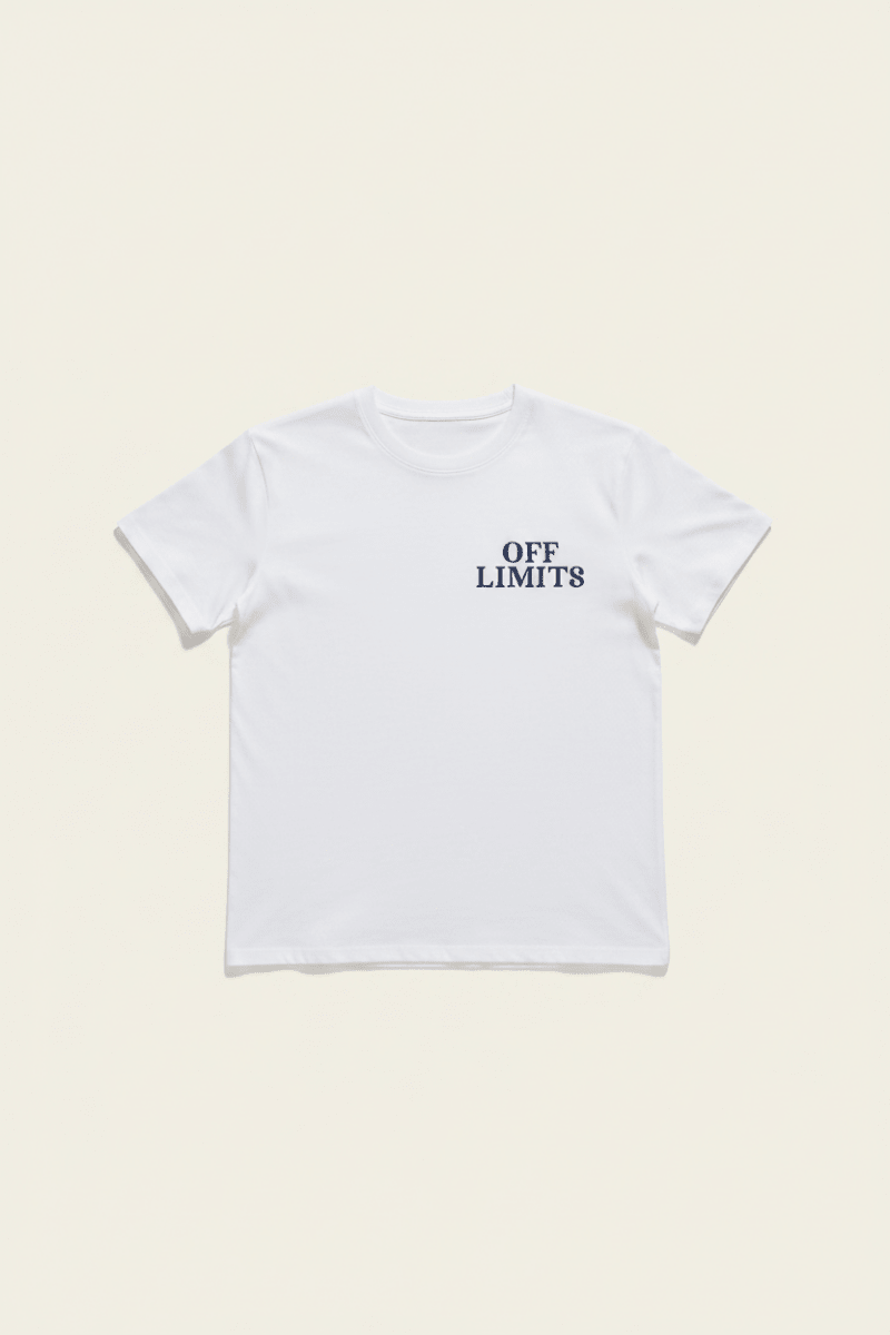 Shop Wildfox Wildfox Off Limits Ryan Tee T-Shirt for women – premium loungewear and festival fashion at Spoiled Brat