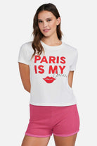 Wildfox Paris Is My Lover Tee T-Shirt by Wildfox as seen on celebrities