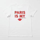 Shop Wildfox Wildfox Paris Is My Lover Tee T-Shirt for women – premium loungewear and festival fashion at Spoiled Brat