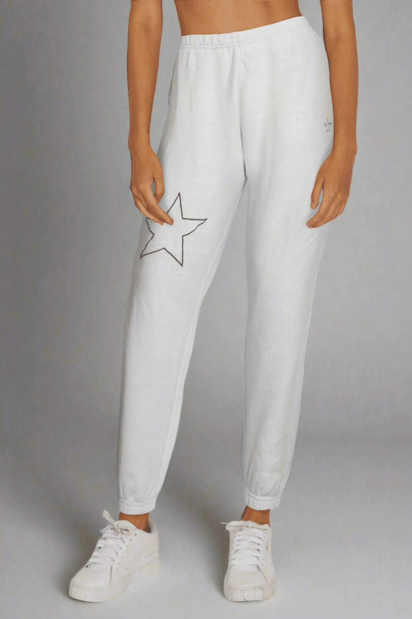 Wildfox Self Love Emmy Sweatpants - Spoiled Brat