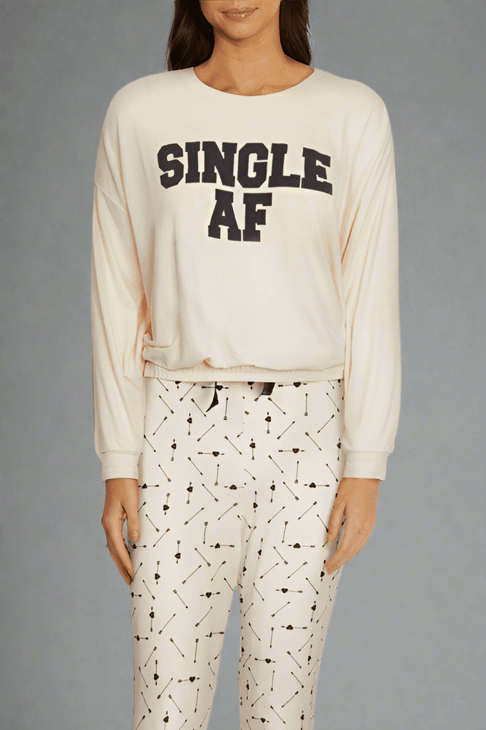 Wildfox Single AF Pyjamas as seen on Malin Andersson - Spoiled Brat
