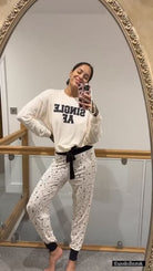 Wildfox Single AF Pyjamas as seen on Malin Andersson - Spoiled Brat