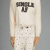 Shop Wildfox Wildfox Single AF Pyjamas as seen on Malin Andersson Pyjamas for women – premium loungewear and festival fashion at Spoiled Brat
