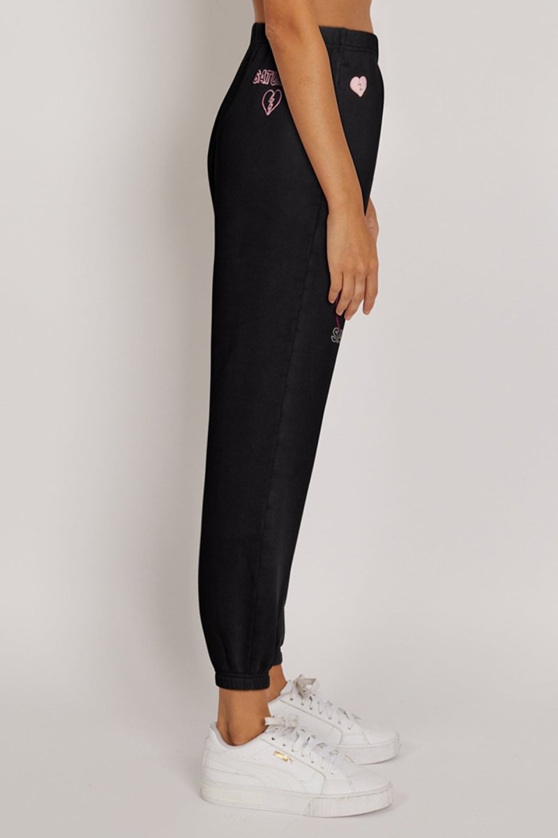 Shop Wildfox Wildfox Wish Saturday Emmy Sweatpants Sweatpants for women – premium loungewear and festival fashion at Spoiled Brat