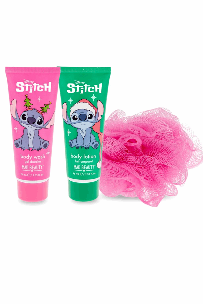 Disney Stitchmas Bath & Body Set