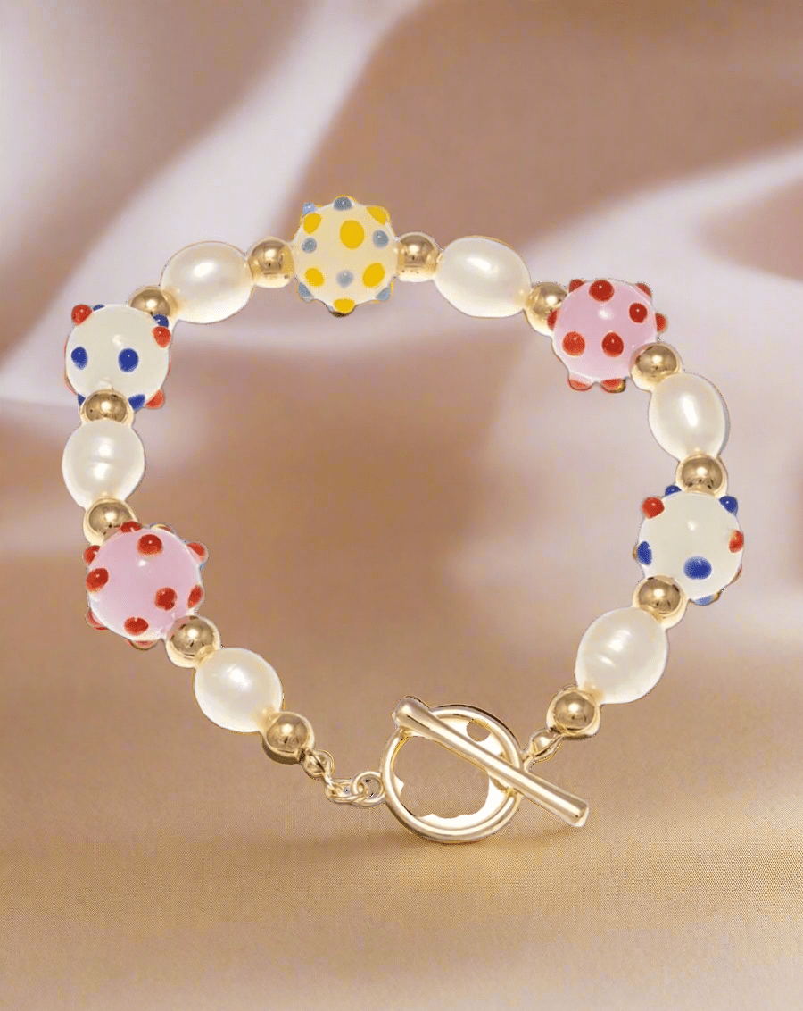 Shop 8 Other Reasons Sofia Richie x 8 Other Reasons Glass Bead Charm Bracelet Bracelet for women – premium loungewear and festival fashion at Spoiled Brat