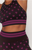 Shop Spiritual Gangster Spiritual Gangster Rosaline Love Sculpt Jacquard Seamless Leggings Leggings for women – premium loungewear and festival fashion at Spoiled Brat