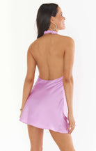 Show Me Your Mumu Jasmine Halter Mini Dress Party Dress by Show Me Your Mumu as seen on celebrities