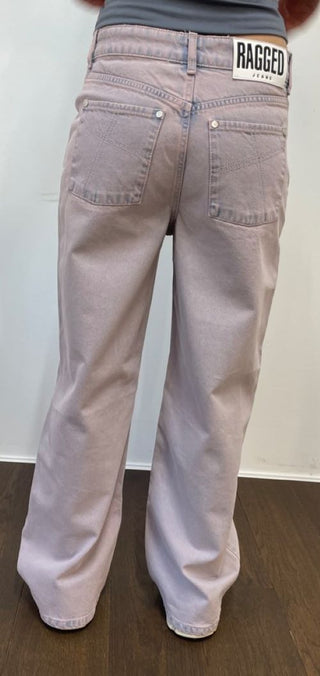 Shop The Ragged Priest Pink Wash Distressed Release Jeans - Spoiled Brat  Online