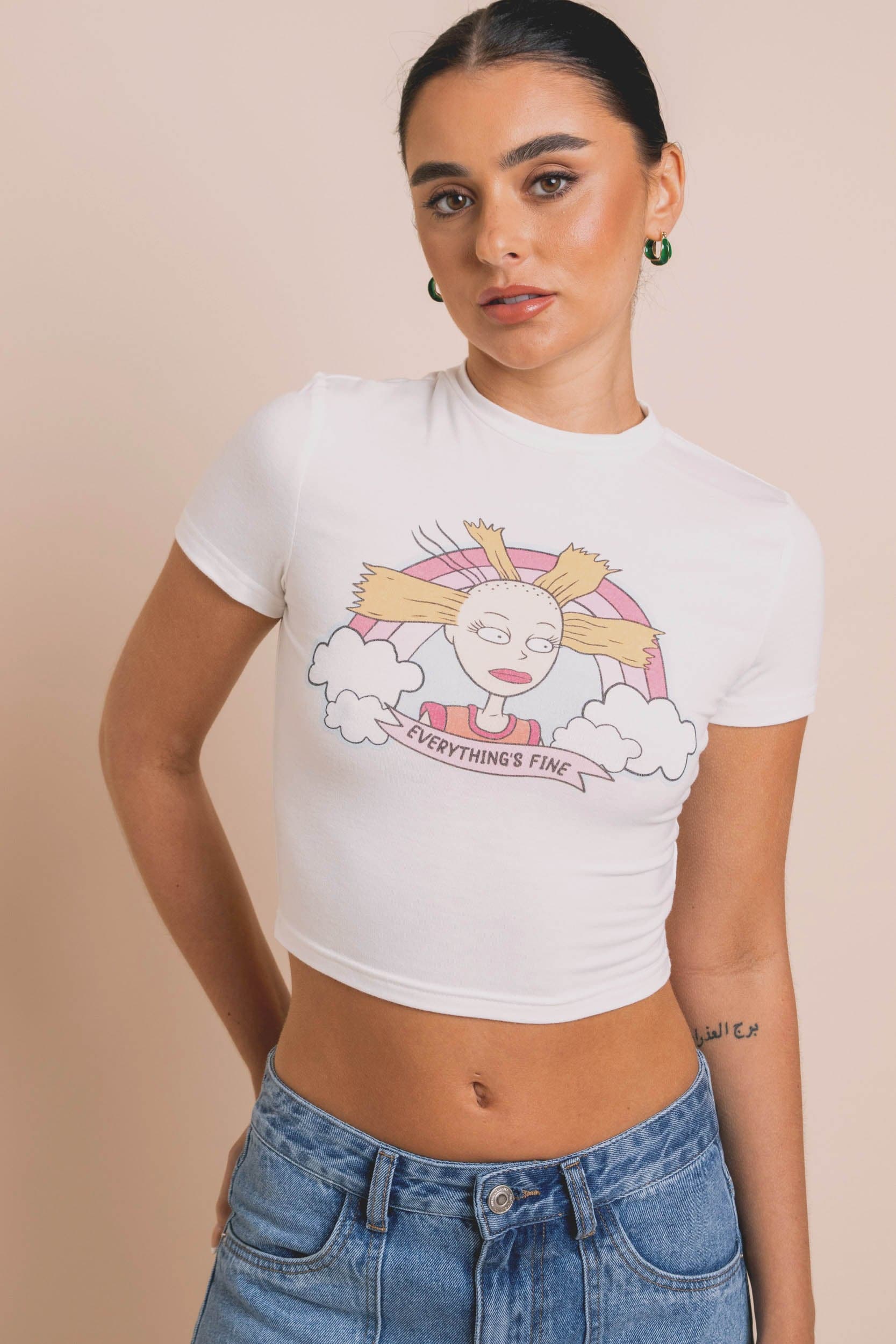 Shop Daisy Street Daisy Street Cynthia Rugrats Baby Tee online at Spoiled Brat