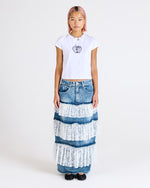 Shop The Ragged Priest The Ragged Priest Babydoll Denim Maxi Skirt online at Spoiled Brat