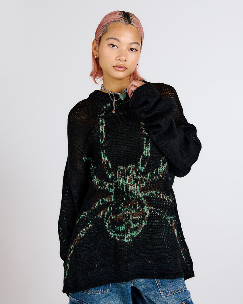 Shop The Ragged Priest The Ragged Priest Weaver Knit Jumper online at Spoiled Brat