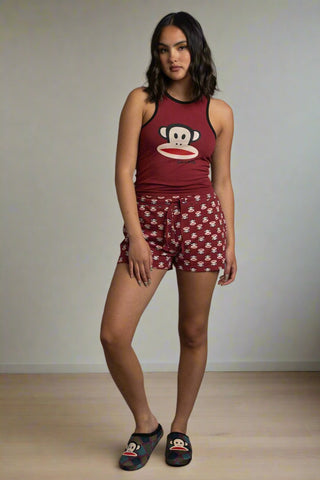 Shop Daisy Street x Paul Frank Printed Pyjama Shorts Online