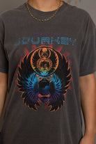 Daisy Street Journey Washed Band T-Shirt T-Shirts by Daisy Street as seen on celebrities