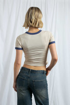 Daisy Street California Licence Plate Ringer Tee T-Shirt by Daisy Street as seen on celebrities