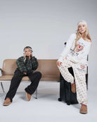 Boys Lie Heavenly Room Service PJ Printed Kimmy Pants