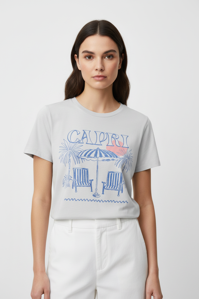 JUNKFOOD Capri T-Shirt - Spoiled Brat