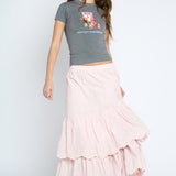 Daisy Street Bagpuss with Bow Graphic Baby Tee - Spoiled Brat