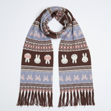 Daisy Street Miffy Intarsia Scarf