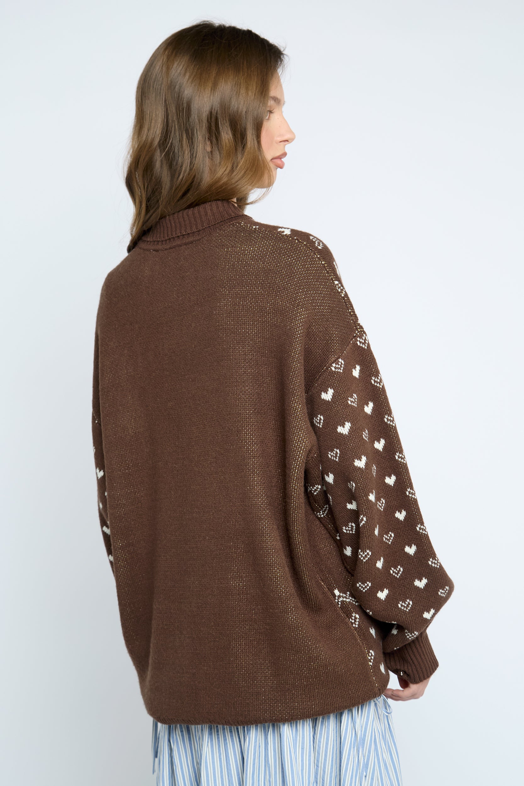 Daisy Street Rosette Cardigan