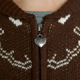 Daisy Street Rosette Cardigan