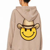 The Laundry Room Smiley Cowboy Hideout Hoodie