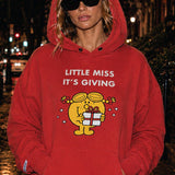 The Laundry Room Little Miss It's Giving Season Hideout Hoodie
