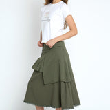 Daisy Street Echo Midi Skirt