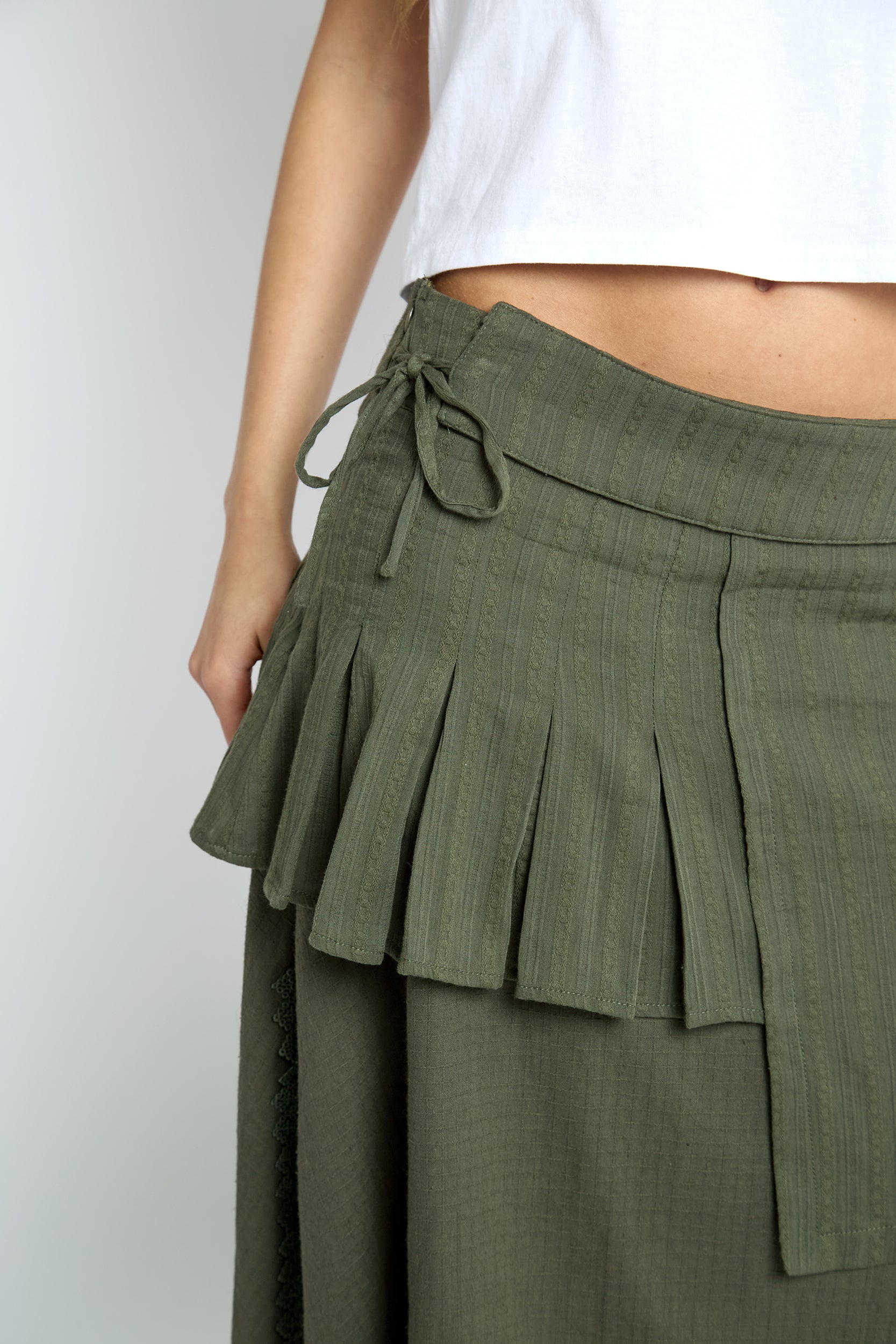 Daisy Street Echo Midi Skirt