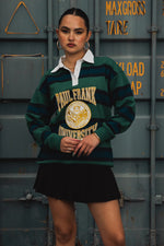 Shop Daisy Street Paul Frank x Daisy Street Varsity Rugby Top online at Spoiled Brat