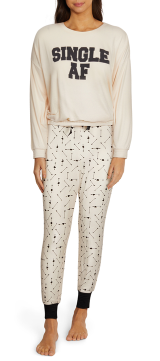 Shop Wildfox Single AF Pyjamas as seen on Malin Andersson - Spoiled Brat  Online