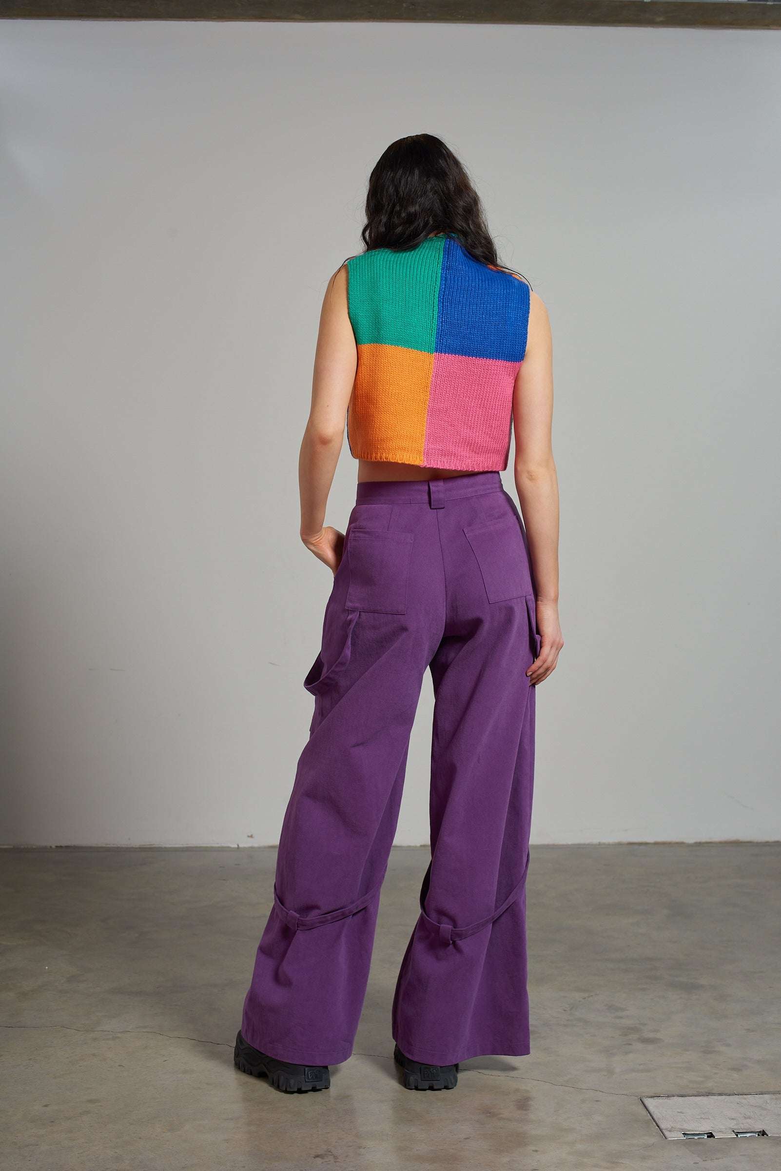 The Ragged Priest Destroy Knit Sleeveless Jumper Jumper by The Ragged Priest as seen on celebrities