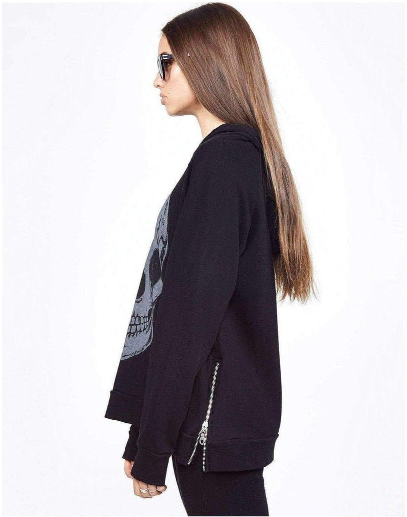 Lauren Moshi Corbin Heart Eye Skull Pullover Pullover by Lauren Moshi as seen on celebrities