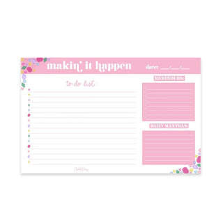 Shop Packed Party Makin' It Happen Memo Pad - Premium Notebook from Packed Party Online now at Spoiled Brat 